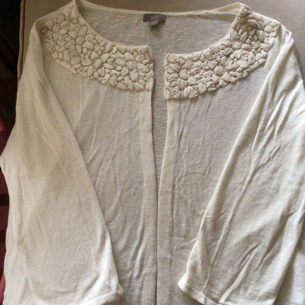 J Jill Linen Cardigan